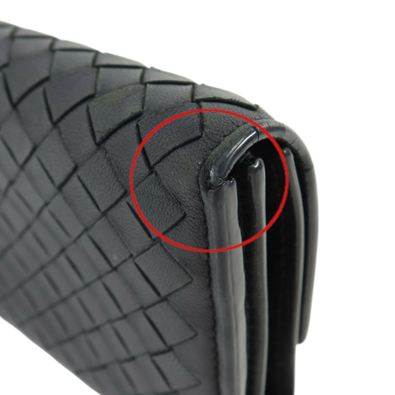 BOTTEGA VENETA 織紋皮革Wallet長錢包-17