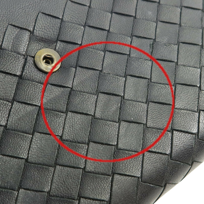 BOTTEGA VENETA 織紋皮革Wallet長錢包-21