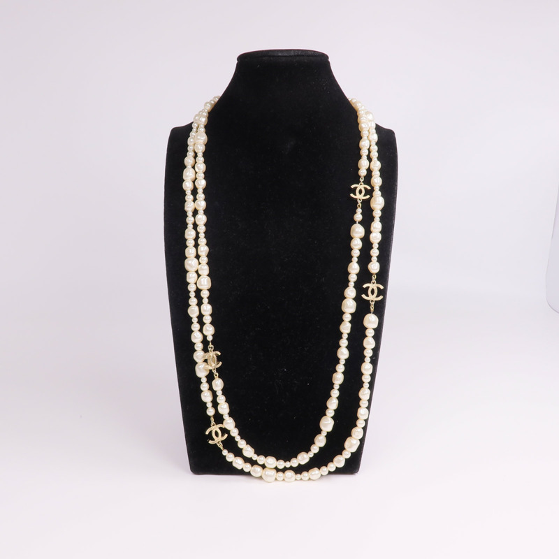 CHANEL PVC/金屬Necklace項鍊-6