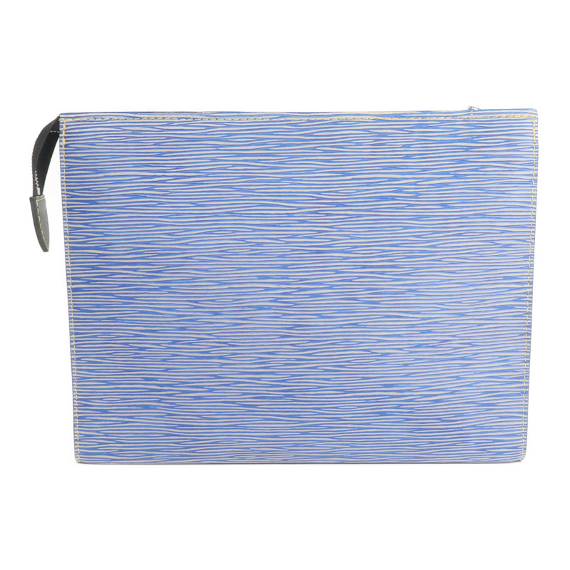 LOUIS VUITTON Epi Poche Toilette 26銀扣手拿包-1