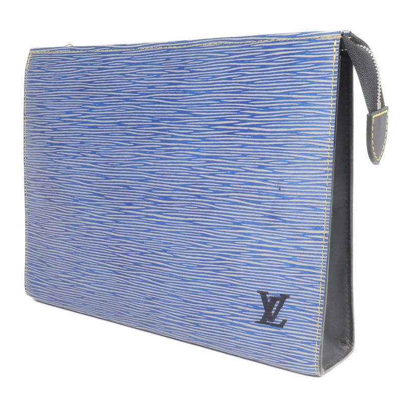 LOUIS VUITTON Epi Poche Toilette 26銀扣手拿包-2