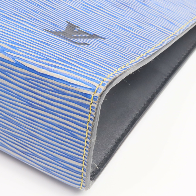 LOUIS VUITTON Epi Poche Toilette 26銀扣手拿包-5