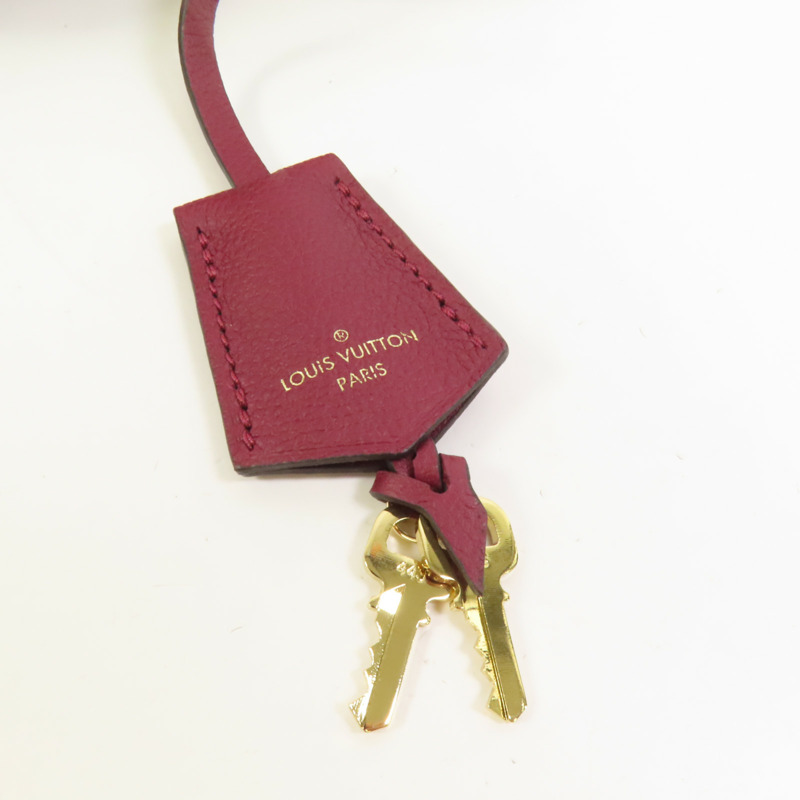 LOUIS VUITTON Monogram Empreinte Speedy Bandouliere 25金扣手挽肩背兩用袋-7