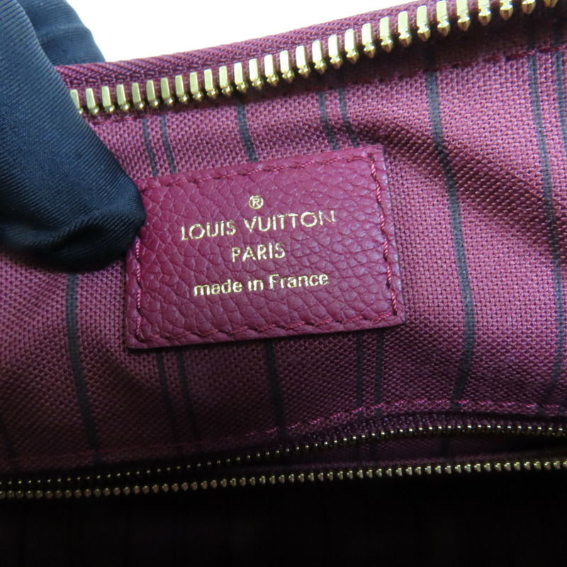 LOUIS VUITTON Monogram Empreinte Speedy Bandouliere 25金扣手挽肩背兩用袋-10
