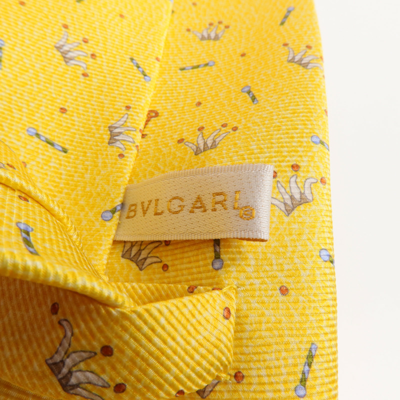 BVLGARI 絲質Tie領帶-5
