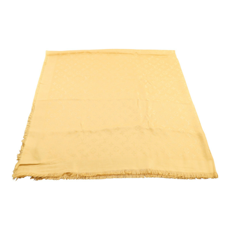 LOUIS VUITTON 羊毛/絲質Scarf絲巾-2