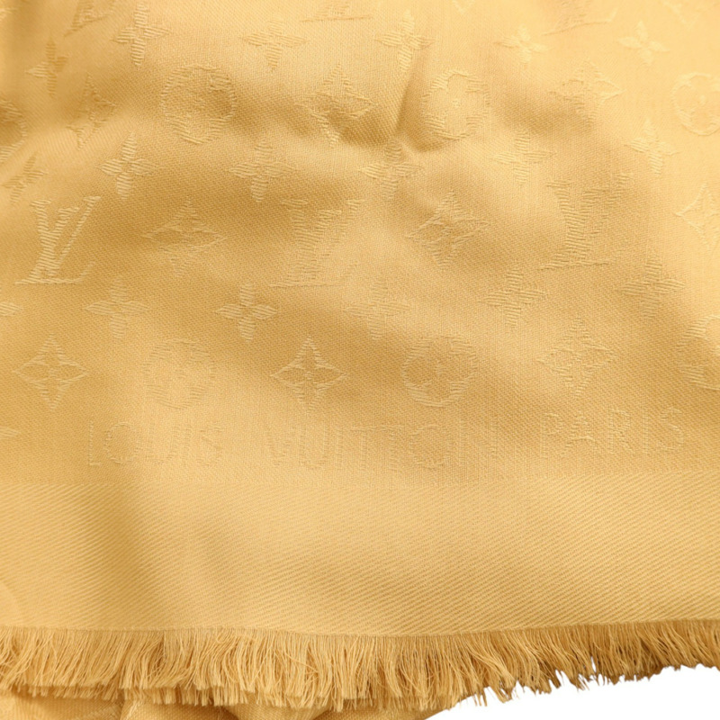 LOUIS VUITTON 羊毛/絲質Scarf絲巾-7