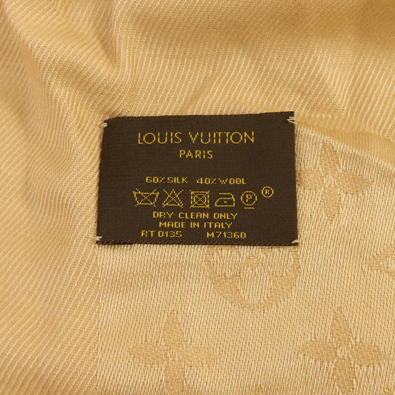 LOUIS VUITTON 羊毛/絲質Scarf絲巾-8