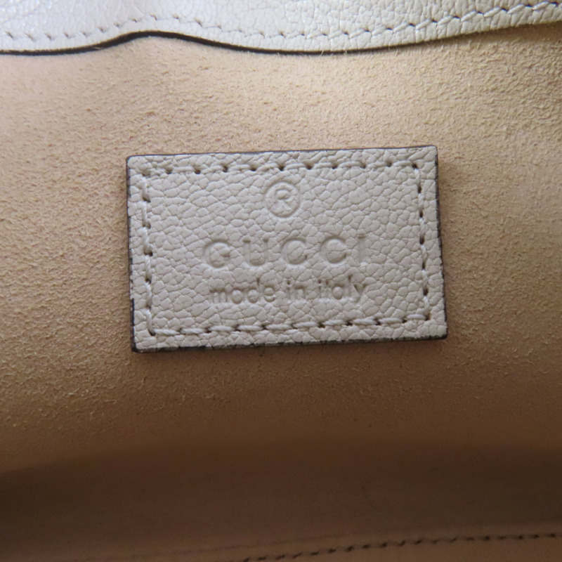 GUCCI 牛皮皮革Aphrodite Mini Bag金扣手挽袋-9