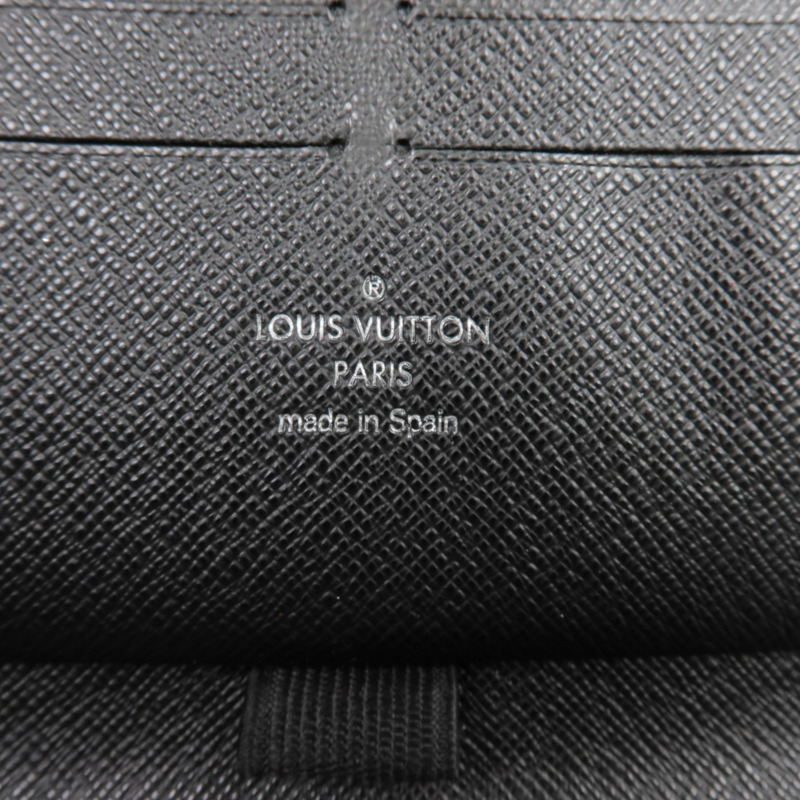 LOUIS VUITTON Damier Graphite Zippy Organizer銀扣長錢包-12