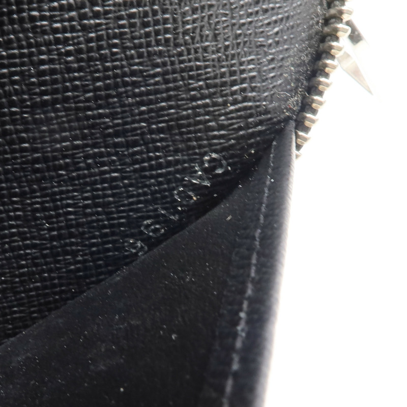 LOUIS VUITTON Damier Graphite Zippy Organizer銀扣長錢包-14