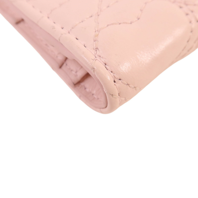 Dior 牛皮皮革Wallet金扣錢包-12