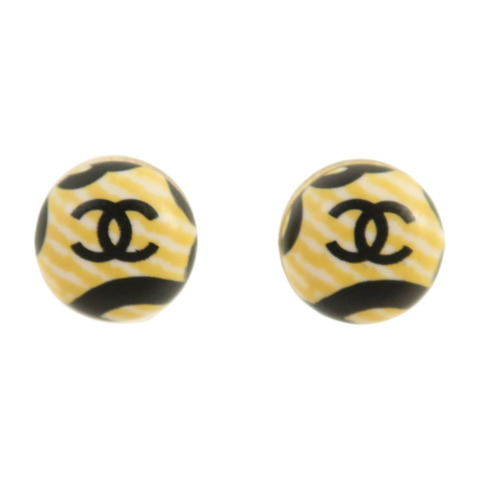 CHANEL 金屬/PVC Earrings耳環