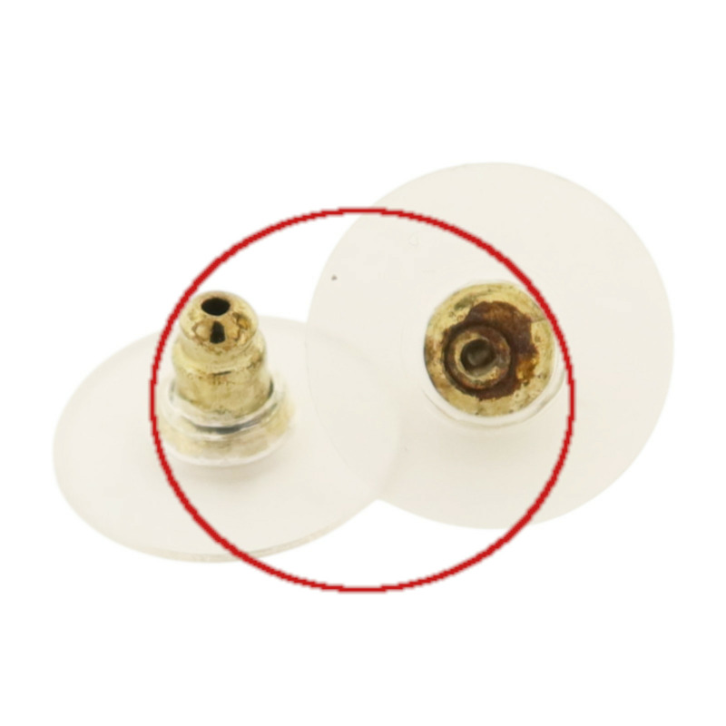 CHANEL 金屬/PVC Earrings耳環-9