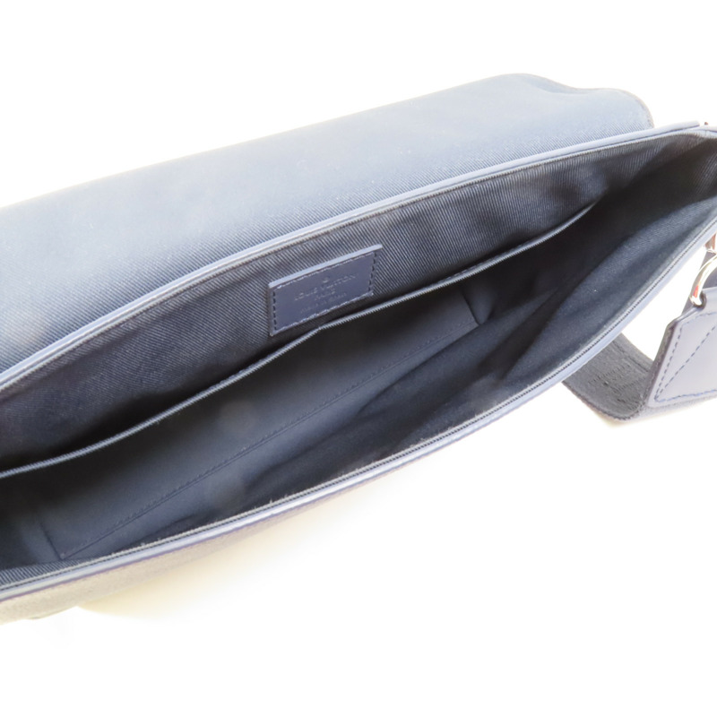 LOUIS VUITTON 牛皮皮革Aerogram Takeoff銀扣肩背袋-4
