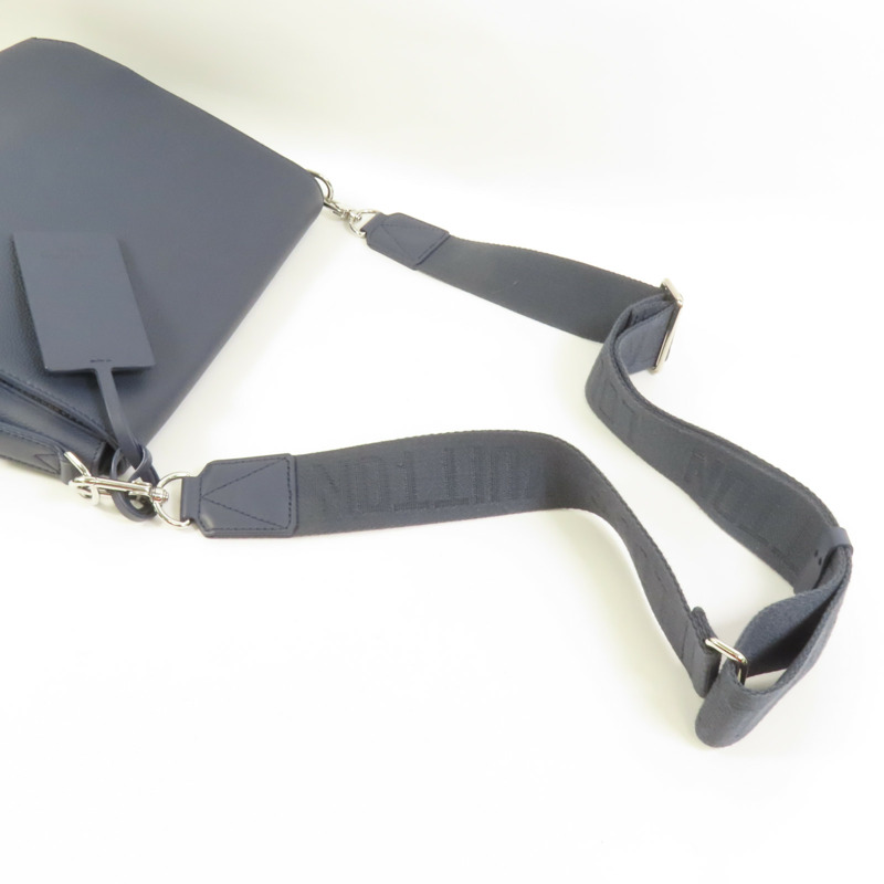 LOUIS VUITTON 牛皮皮革Aerogram Takeoff銀扣肩背袋-5