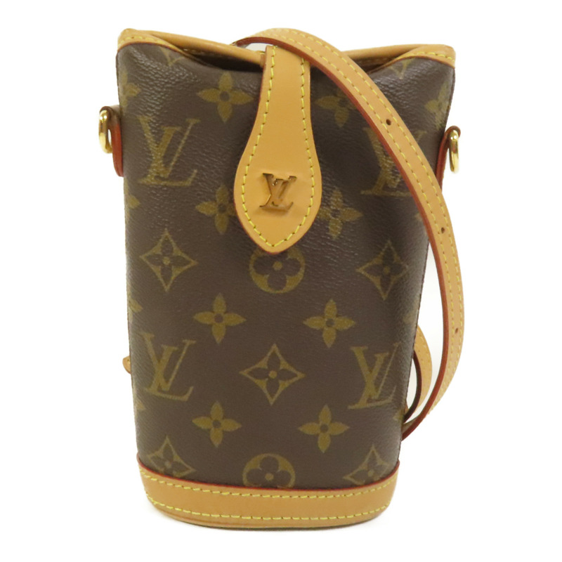LOUIS VUITTON Monogram Fold Me Pouch金扣肩背袋-0