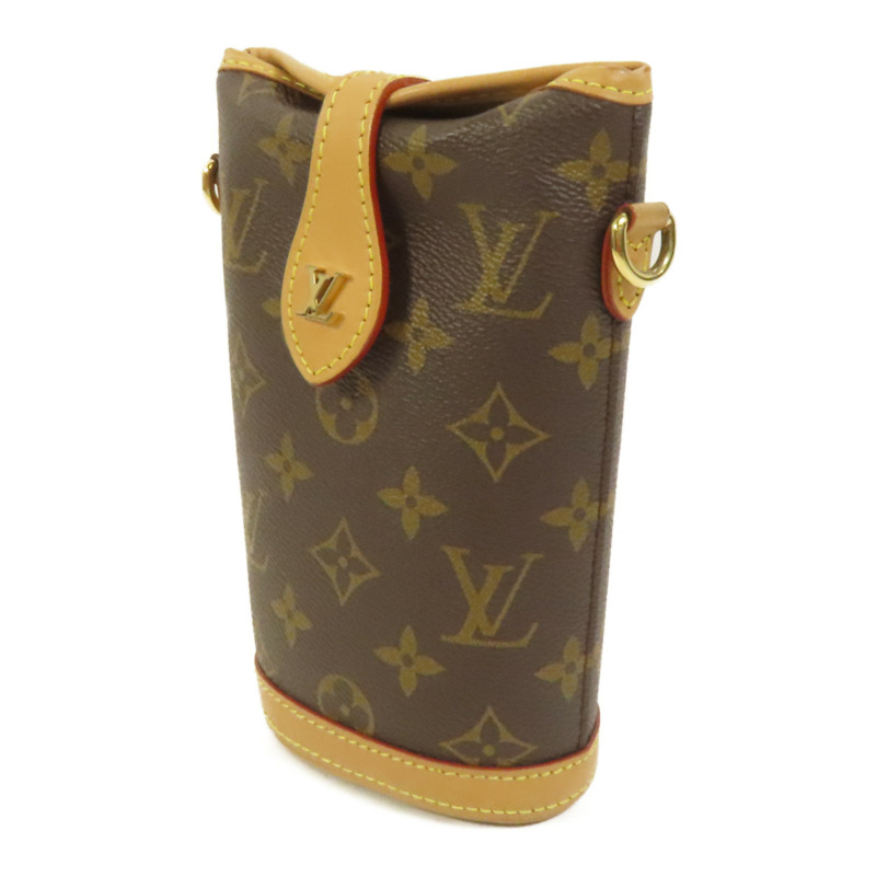 LOUIS VUITTON Monogram Fold Me Pouch金扣肩背袋-2