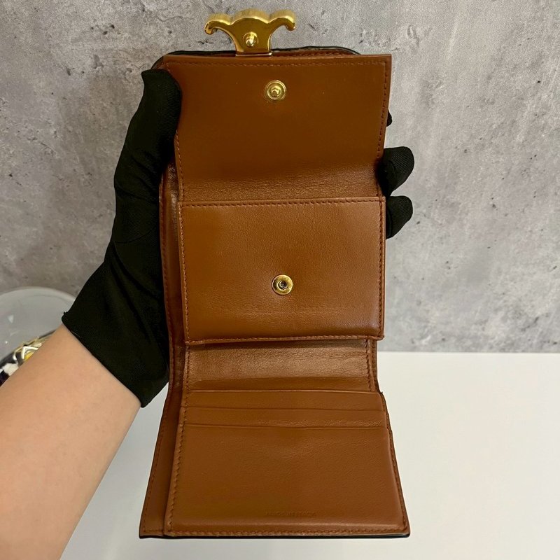 Celine 三摺短夾-5