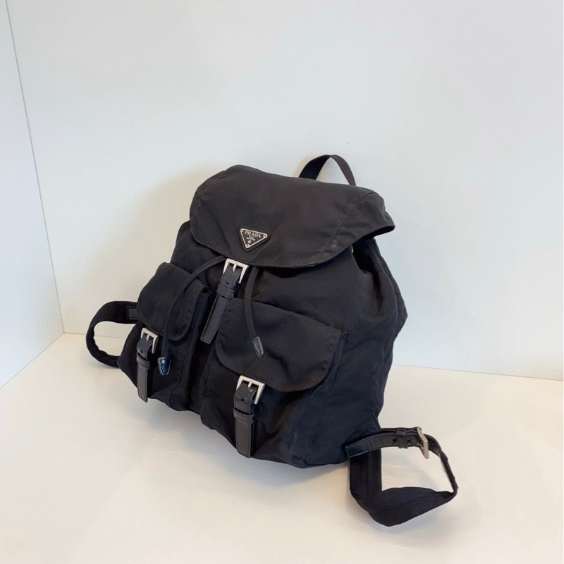 Prada 普拉達 Re-Nylon 降落傘雙肩包背包-3