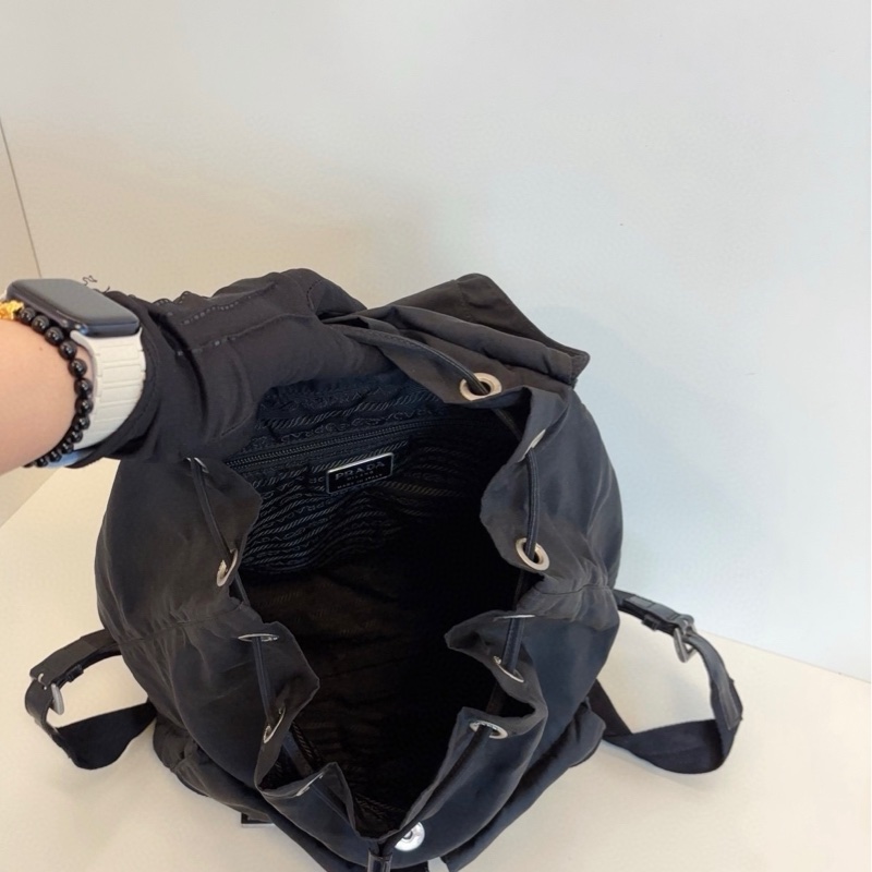Prada 普拉達 Re-Nylon 降落傘雙肩包背包-6