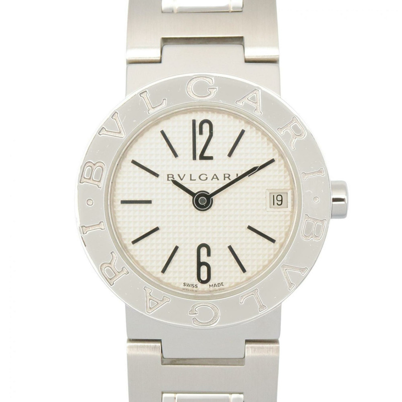 寶格麗 (Bulgari) BVLGARI 女士銀色不鏽鋼腕錶 BB23SS-0