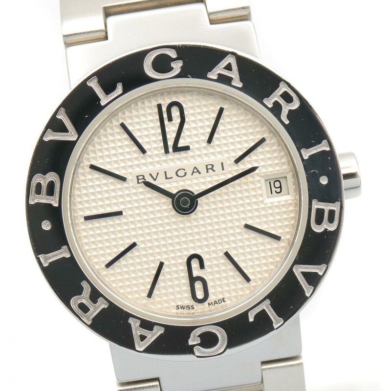 寶格麗 (Bulgari) BVLGARI 女士銀色不鏽鋼腕錶 BB23SS-2