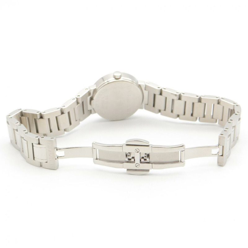 寶格麗 (Bulgari) BVLGARI 女士銀色不鏽鋼腕錶 BB23SS-3