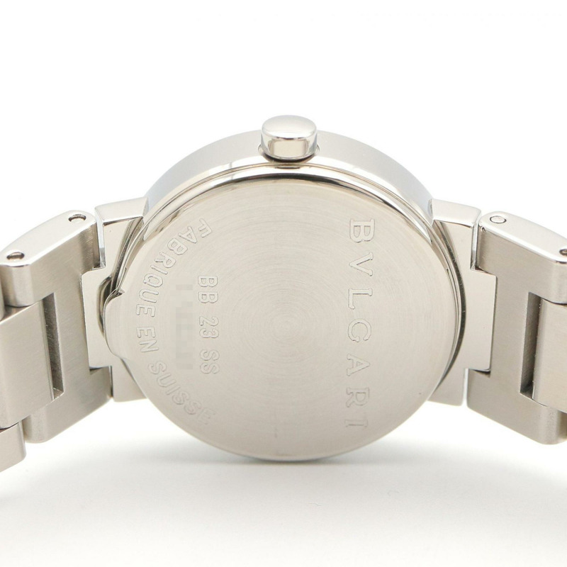寶格麗 (Bulgari) BVLGARI 女士銀色不鏽鋼腕錶 BB23SS-4