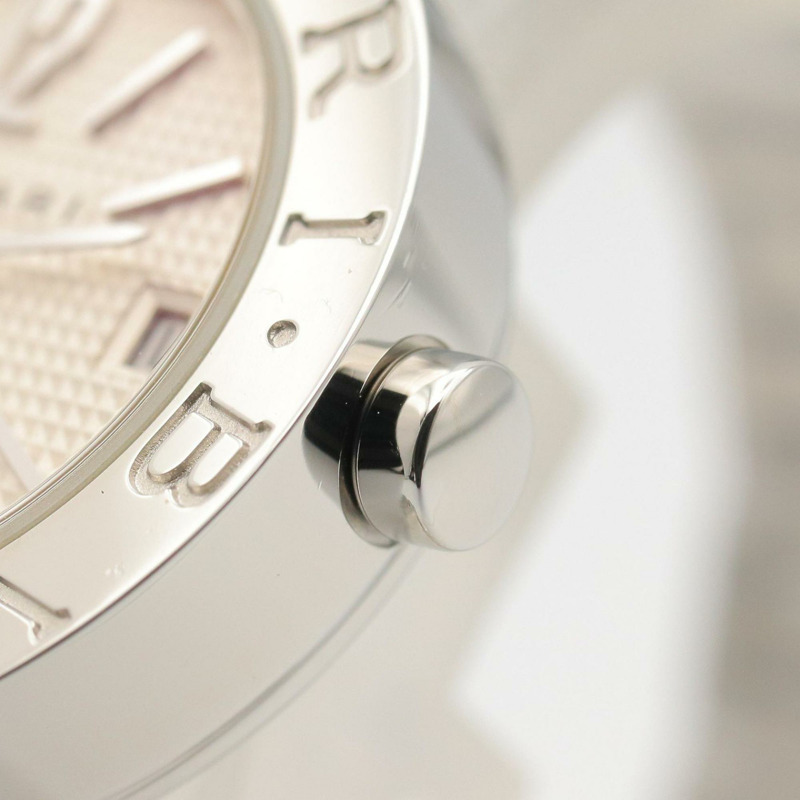 寶格麗 (Bulgari) BVLGARI 女士銀色不鏽鋼腕錶 BB23SS-5