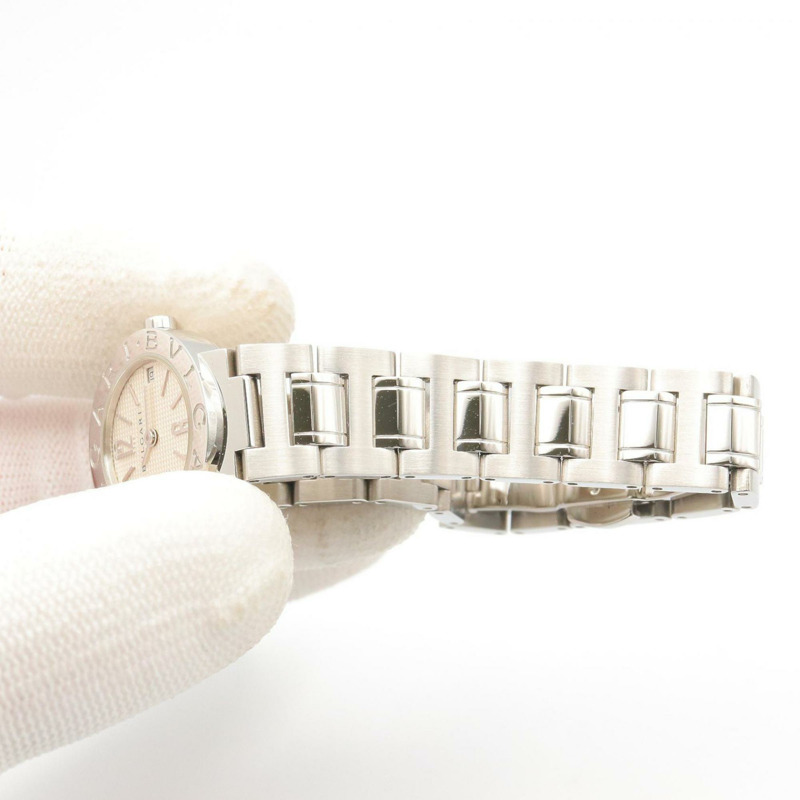 寶格麗 (Bulgari) BVLGARI 女士銀色不鏽鋼腕錶 BB23SS-7