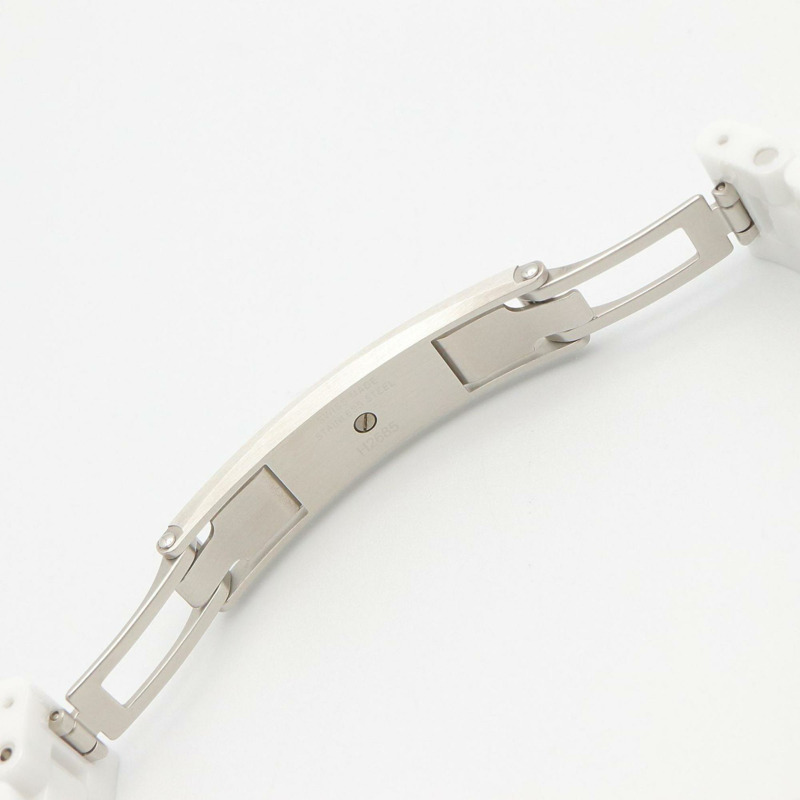 香奈兒 J12 29毫米 8鑽腕錶，陶瓷錶殼，鑲鑽，女士款，白色錶盤/白色錶殼，H2570-13