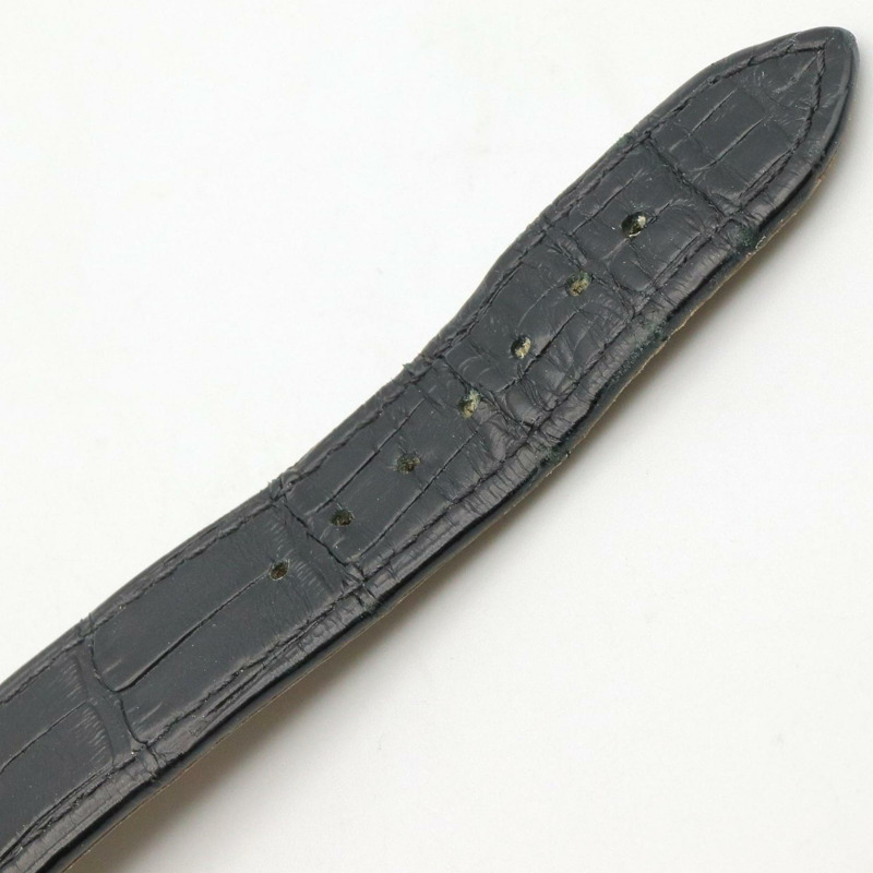 卡地亞 Santos Dumont LM 男士腕錶，18K 玫瑰金 (PG)，不鏽鋼，皮錶帶，銀色/金色，W2SA0011-13