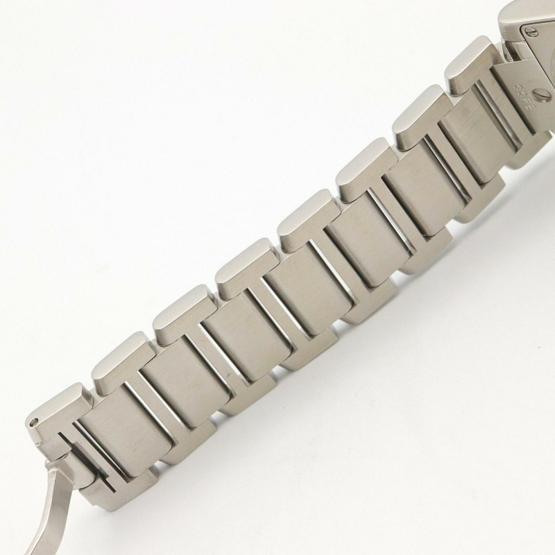 卡地亞 Tank Française SM 女士腕錶,不鏽鋼材質,象牙色 (W51008Q3)-14