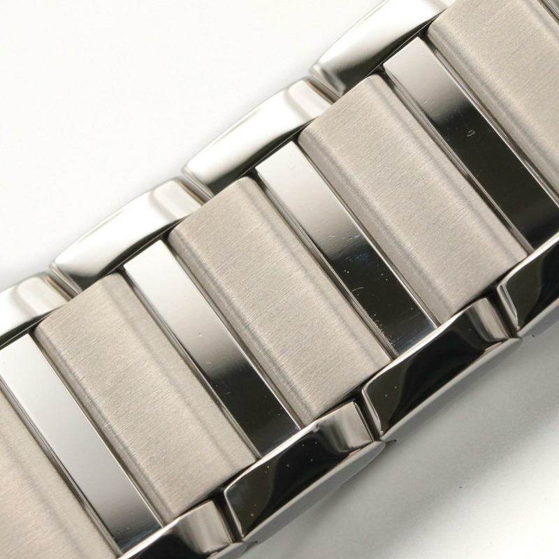 卡地亞 Tank Française SM 女士腕錶,不鏽鋼材質,銀色,型號 WSTA0065-11