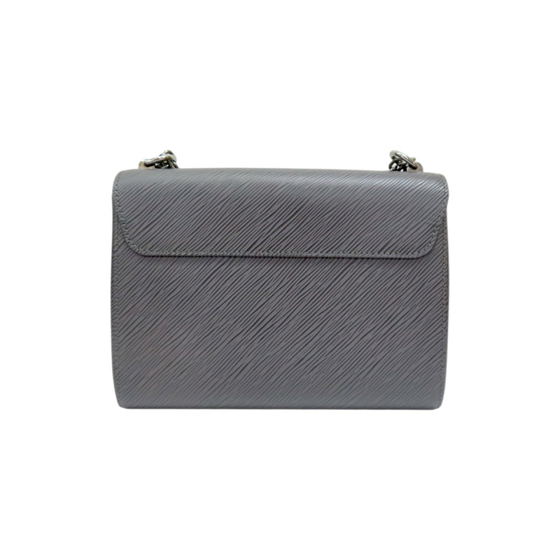 灰色 EPI水波紋 牛皮 Twist MM 肩背包【LOUIS VUITTON LV 路易威登】 M21114-2