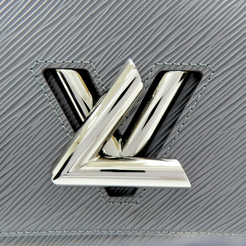 灰色 EPI水波紋 牛皮 Twist MM 肩背包【LOUIS VUITTON LV 路易威登】 M21114-7