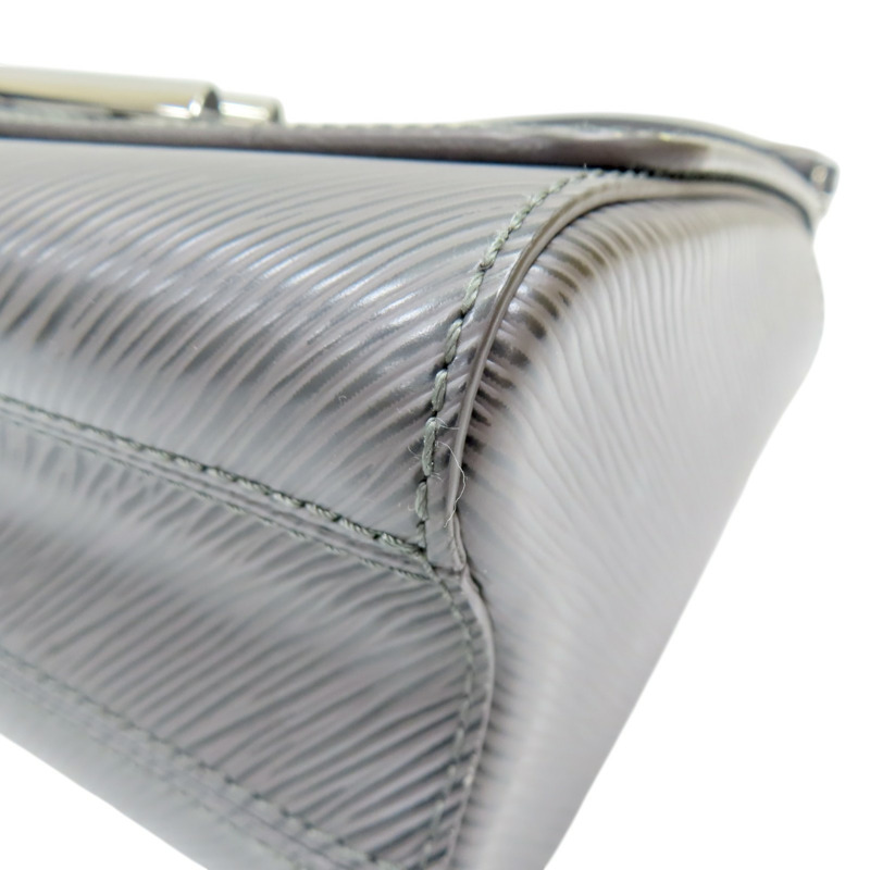 灰色 EPI水波紋 牛皮 Twist MM 肩背包【LOUIS VUITTON LV 路易威登】 M21114-14