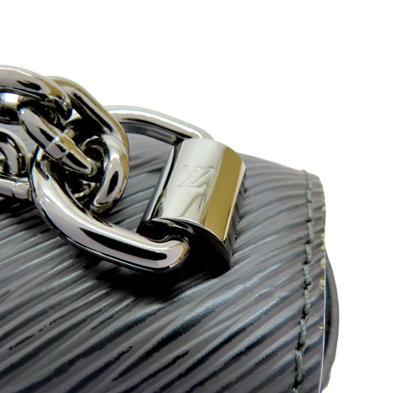灰色 EPI水波紋 牛皮 Twist MM 肩背包【LOUIS VUITTON LV 路易威登】 M21114-19