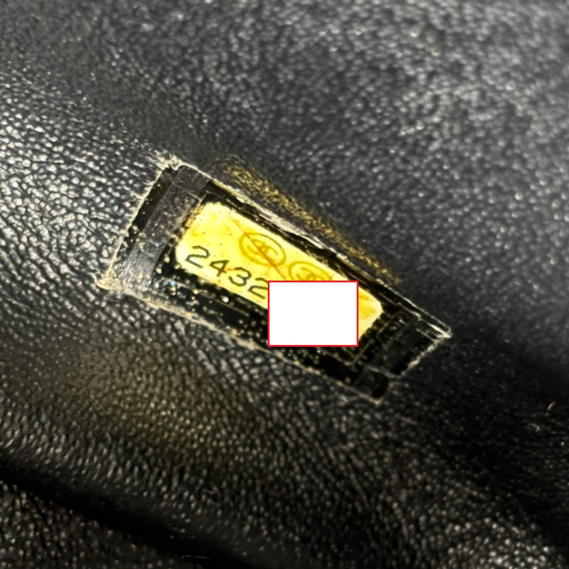 黑色 山形紋 羊皮 Top Handle 两用包【CHANEL 香奈兒】 A3159772-7