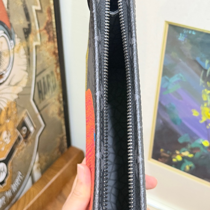 99新🎖️私物甜售🩶僅試揹LV草間彌生 南瓜系列 二合一 斜背包 黑色 灰色-44