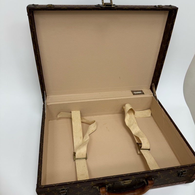 Louis Vuitton 經典 Monogram 帆布硬殼旅行箱-5