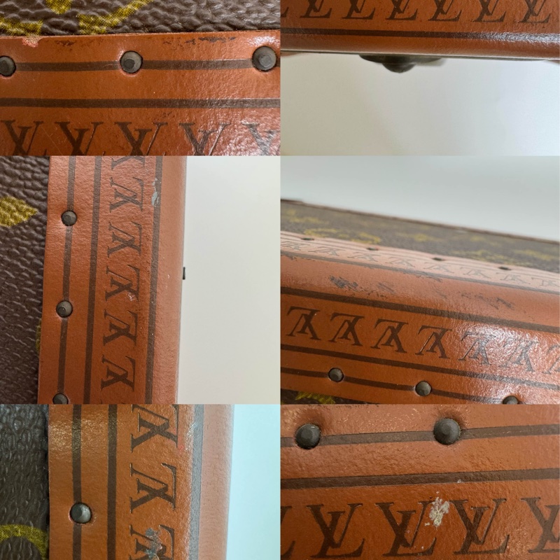 Louis Vuitton 經典 Monogram 帆布硬殼旅行箱-10