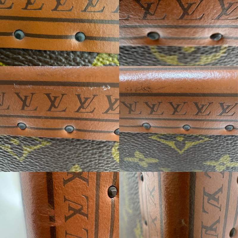 Louis Vuitton 經典 Monogram 帆布硬殼旅行箱-11