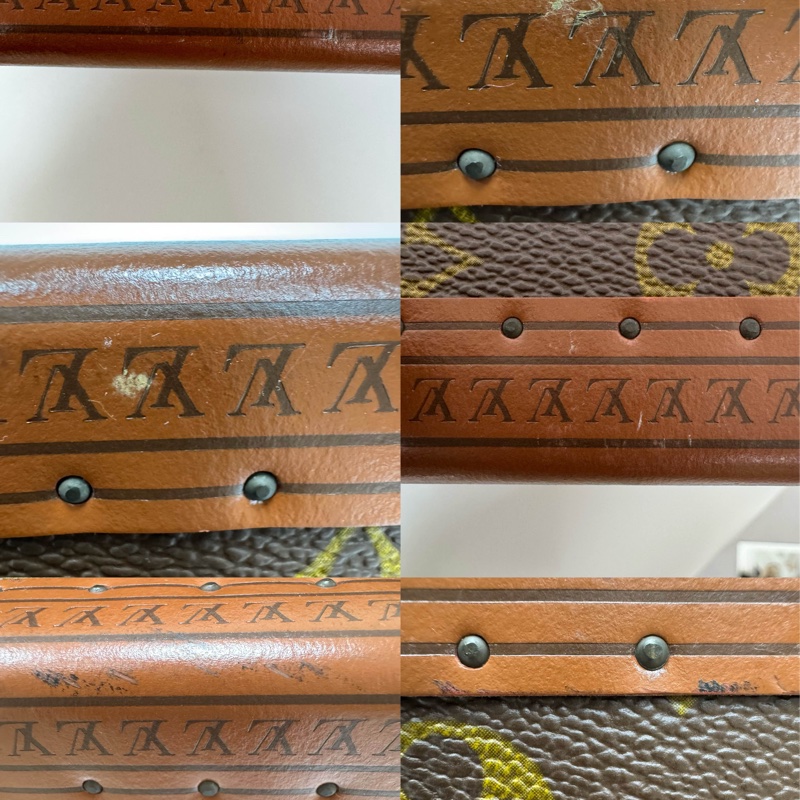 Louis Vuitton 經典 Monogram 帆布硬殼旅行箱-12