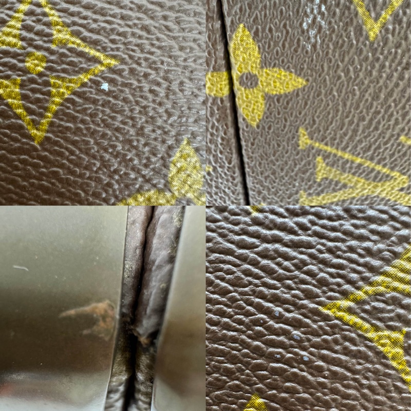 Louis Vuitton 經典 Monogram 帆布硬殼旅行箱-14