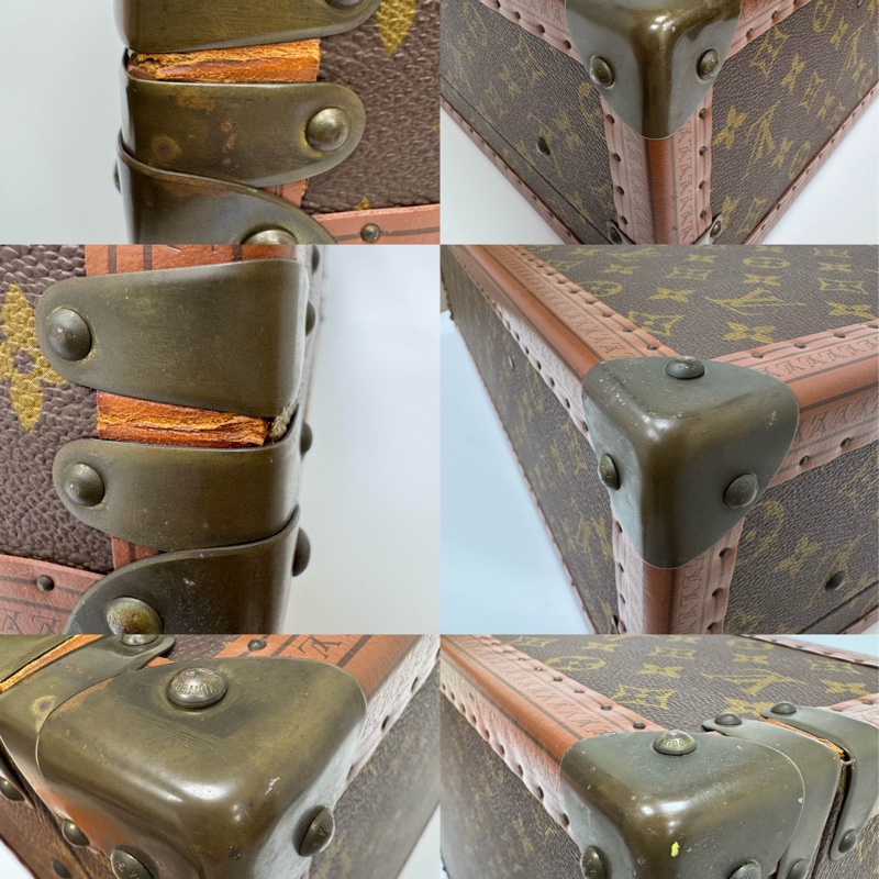 Louis Vuitton 經典 Monogram 帆布硬殼旅行箱-15