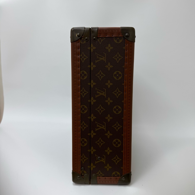 Louis Vuitton 經典 Monogram 帆布硬殼旅行箱-4