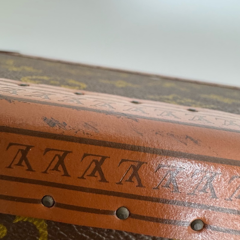Louis Vuitton 經典 Monogram 帆布硬殼旅行箱-34