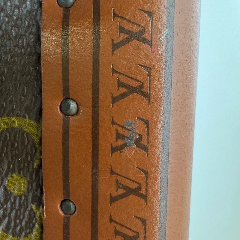 Louis Vuitton 經典 Monogram 帆布硬殼旅行箱-35